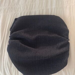 Zara Navy Textured Top